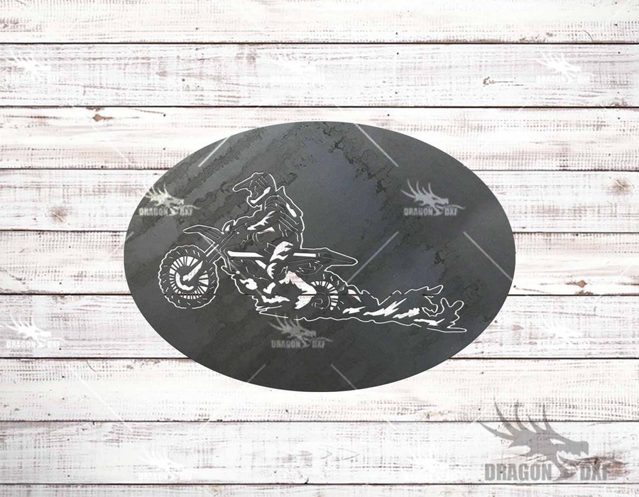 Dirtbike Design Package (20 Designs) - Plasma Laser DXF Cut File