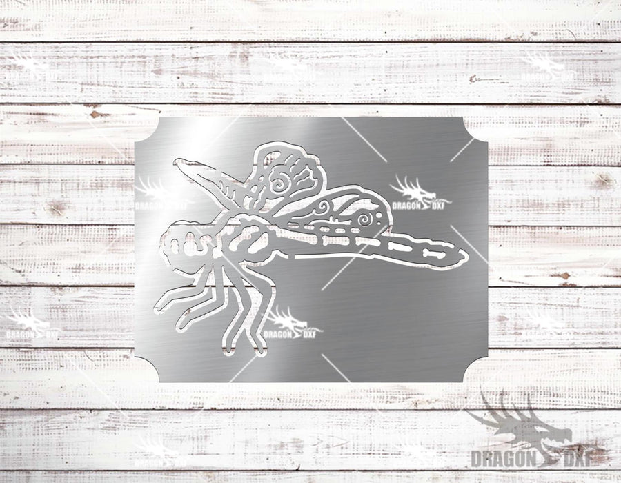 Dragonfly 19 Design  - Plasma Laser DXF Cut File