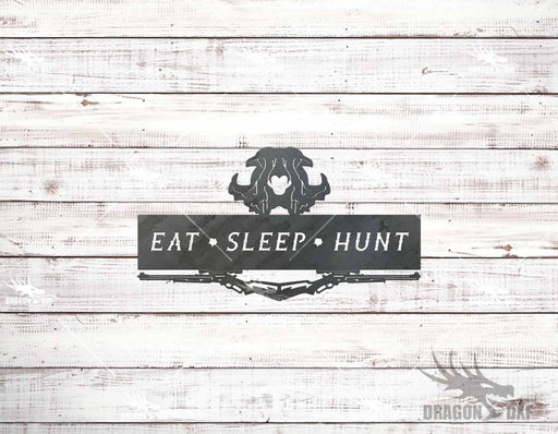 Hunting Season Sign 11 - Plasma Laser DXF Cut File