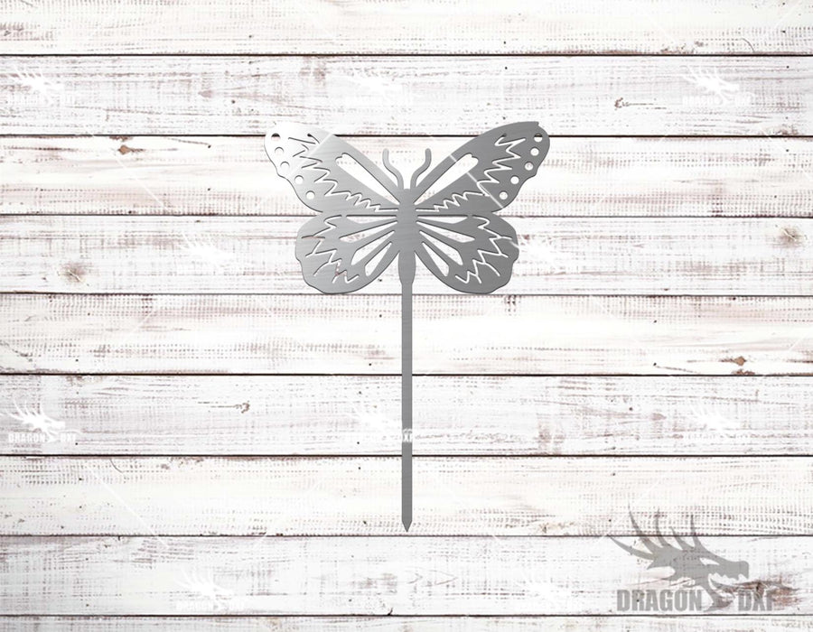 Butterfly Stake 13 Design - Plasma Laser DXF Cut File